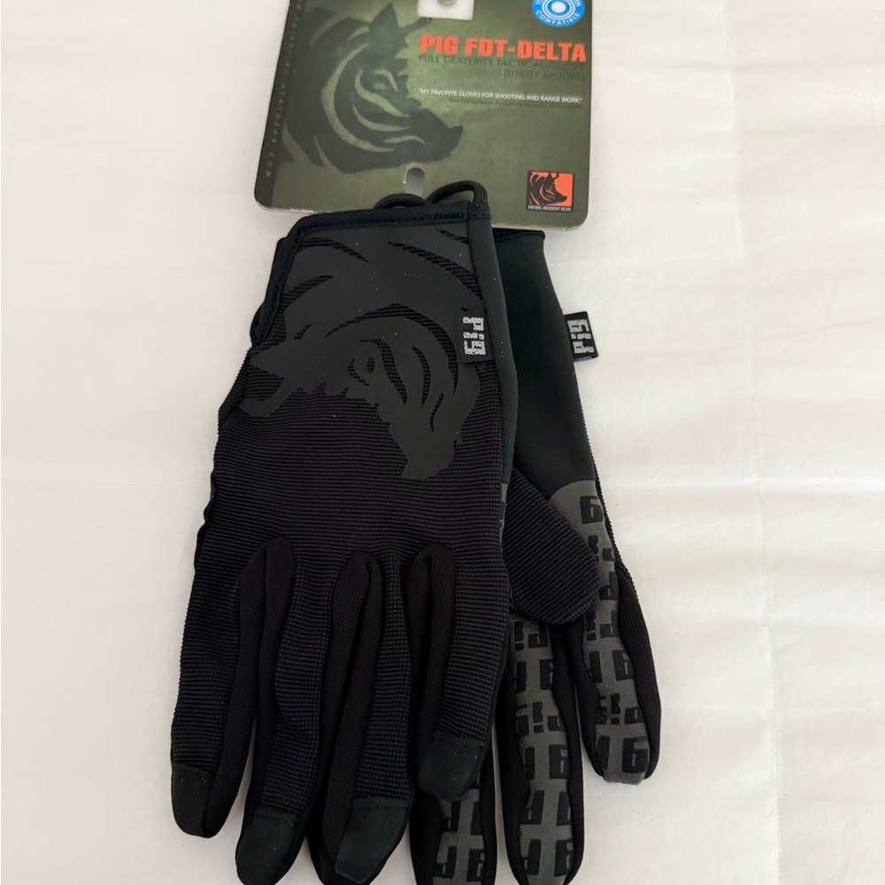 FDT Delta Men's Black Gloves